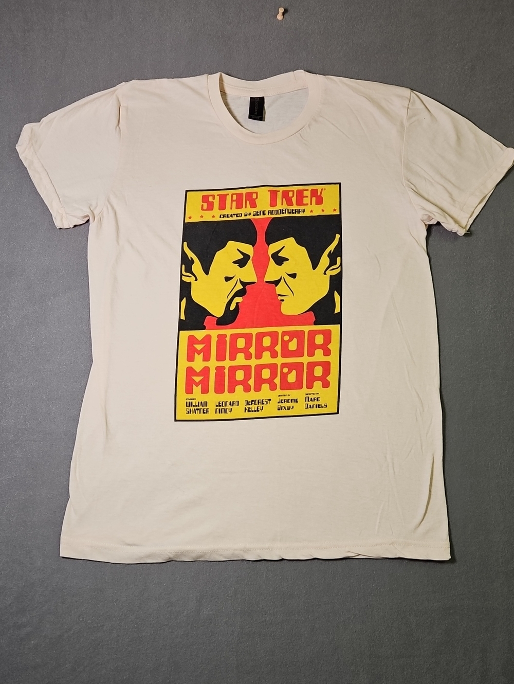 Loot Crate exclusive Star Trek "Mirror, Mirror" graphic t-shirt